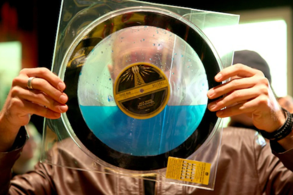 Some glow-in-the-dark vinyl records 