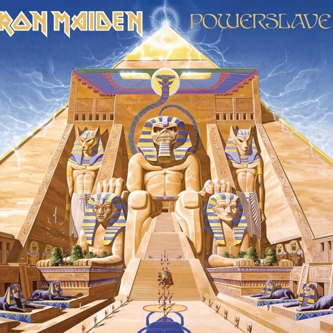 Iron Maiden - Powerslave  - okładka