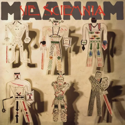 Maanam – Sie ściemnia (1989) - okładka