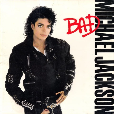 Michael Jackson – Bad (1987) - okładka
