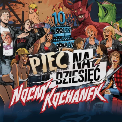 Nocny Kochanek - Pięć na Dziesięć - okładka