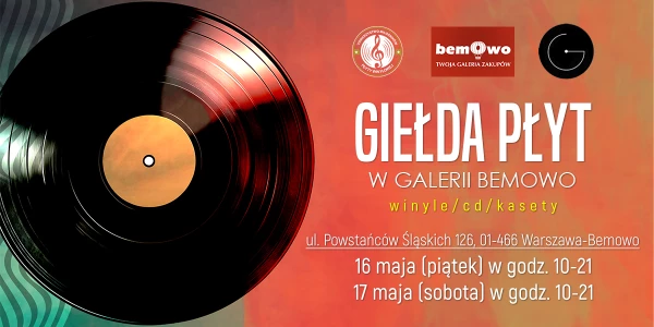 Giełda płyt winyle/cd/kasety w Galerii Bemowo