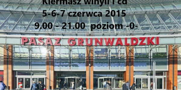 Wrocław Pasaż Grunwaldzki, kiermasz winyli i CD