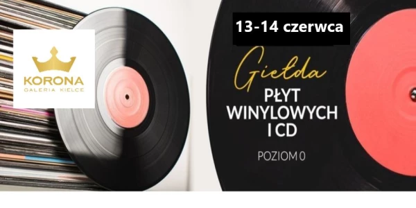 Giełda winyli i cd w Galerii Korona Kielce