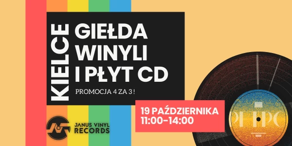 💿 IV Wyprzedażowa Giełda Winyli i Płyt CD w Kielcach📍JANUS VINYL RECORDS