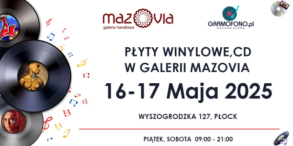 Płyty Winylowe i CD w Galerii Mazovia.