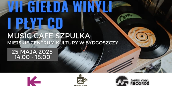 📀 7 Giełda Winyli i Płyt CD w Bydgoszczy📍 MUSIC CAFE SZPULKA