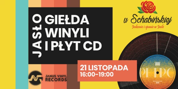 📀 II GIEŁDA WINYLI I PŁYT CD w Jaśle 📍 Restauracja u Schabińskiej