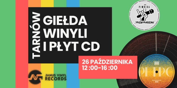 📀 5 Giełda Winyli i Płyt CD w Tarnowie 📍 PIWNICA ,,PRZEPRASZAM"