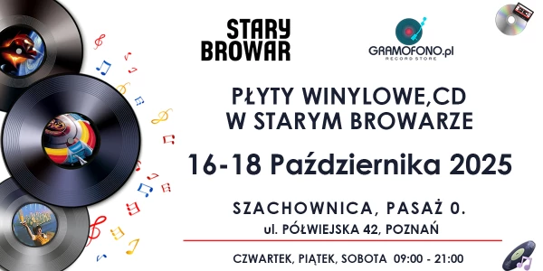 Płyty Winylowe i CD w Starym Browarze