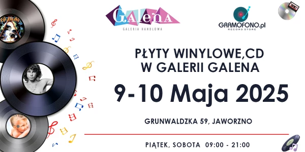 Płyty Winylowe i CD w Galerii Galena