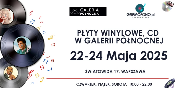 Płyty Winylowe i CD w Galerii Północnej