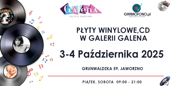 Płyty Winylowe i CD w Galerii Galena