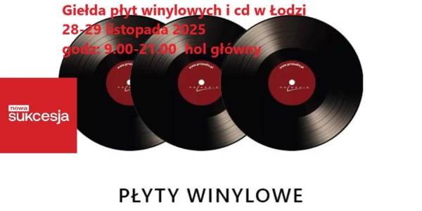 Nowa Sukcesja Łódź zaprasza na giełdę płyt winylowych i CD