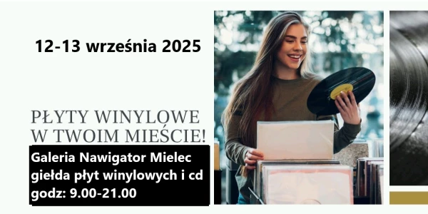 Galeria Navigator Mielec zaprasza na giełdę płyt winylowych i CD