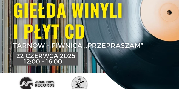 📀 Giełda Winyli i Płyt CD w Tarnowie 📍 PIWNICA ,,PRZEPRASZAM"