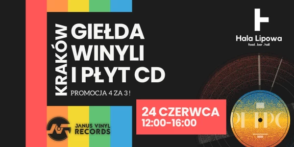 10 Giełda Winyli i Płyt CD w Krakowie | HALA LIPOWA