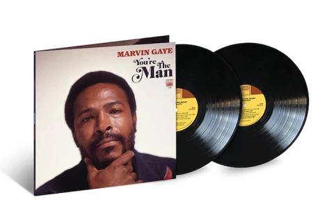 Pierwsze winylowe wydanie "You're The Man" Marvina Gaye'a