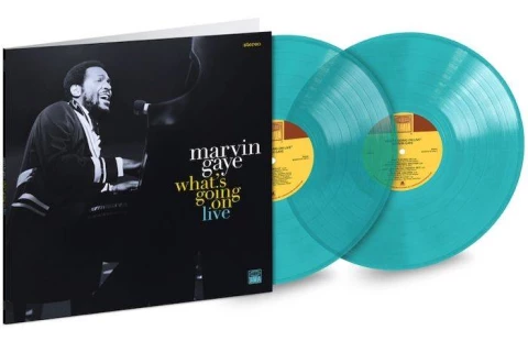 Winylowe wydanie „What's Going On Live” Marvina Gaye'a