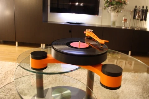 Gramofon z drukarki 3D