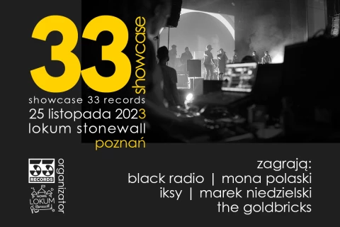 33 Showcase - wygraj kontrakt płytowy z 33 Records