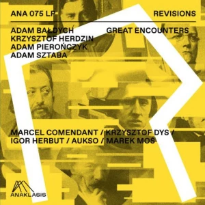 Okładka: Great Encounters - Adam Bałdych, Krzysztof Herdzin, Adam Pierończyk, Adam Sztaba